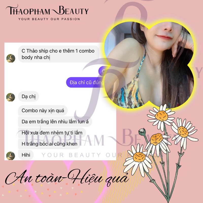 Combo siêu nở ngực VIP tăng vòng 1 từ thảo dược, tăng size ngực hiệu quả – Thảo Phạm Beauty