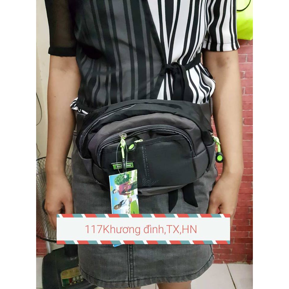 TÚI ĐEO BỤNG có 4 màu đen, đỏ, xanh dương, xanh than- Giá rẻ vô địch | BigBuy360 - bigbuy360.vn