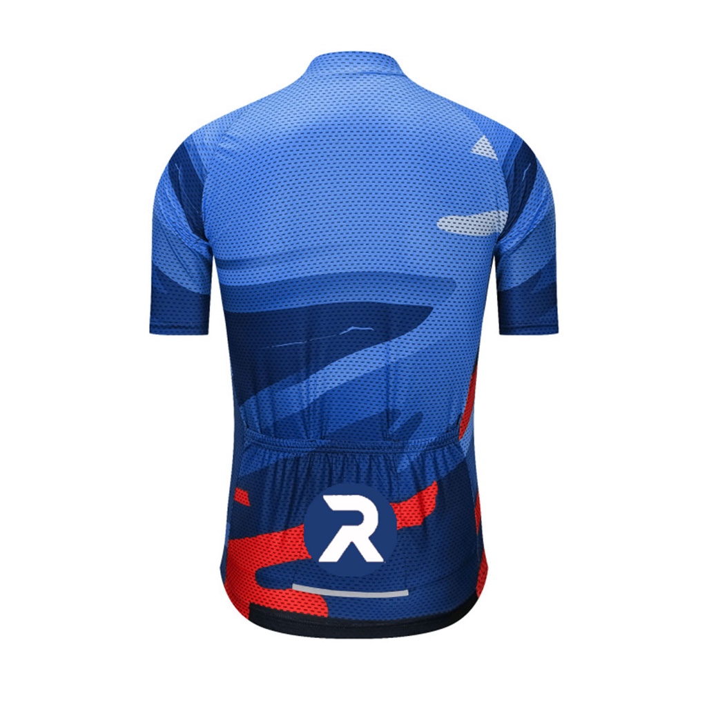 Áo Thun Đua Xe Đạp Ngắn Tay Thấm Hút Tốt Cho Nam TEAM