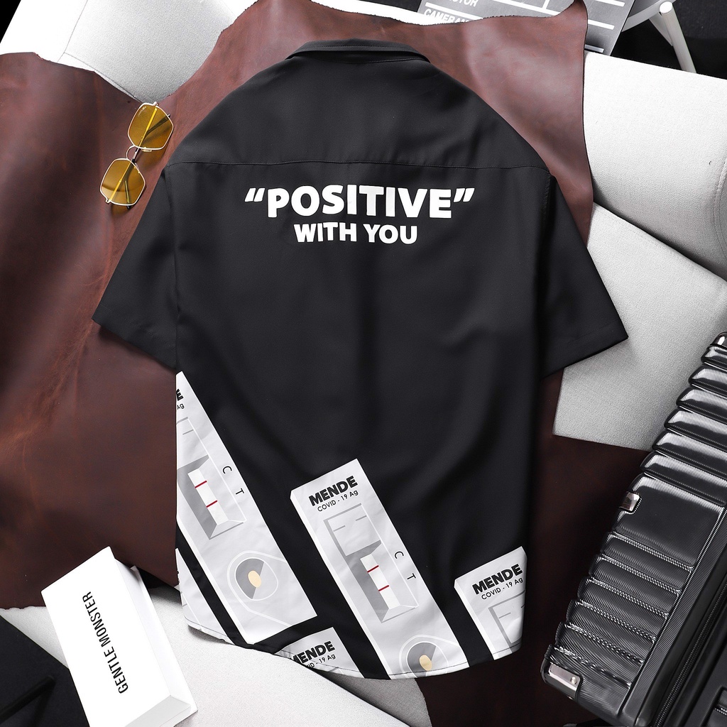 MENDE - Ét Ô Ét Shirt - Áo sơ mi nam tay ngắn