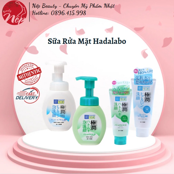 Sữa rửa mặt Hada Labo tạo bọt (Hadalabo Rohto)