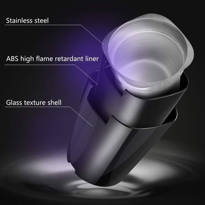 Gạt Tàn Thuốc Kích Thước Nhỏ Gọn Tiện Dụng Cho Xe Hơi Kèm Giá Đỡ