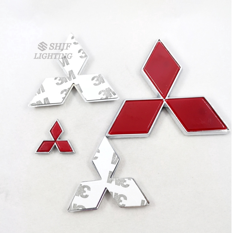 Logo Dán Trang Trí Xe Hơi Dành Cho Mitsubishi