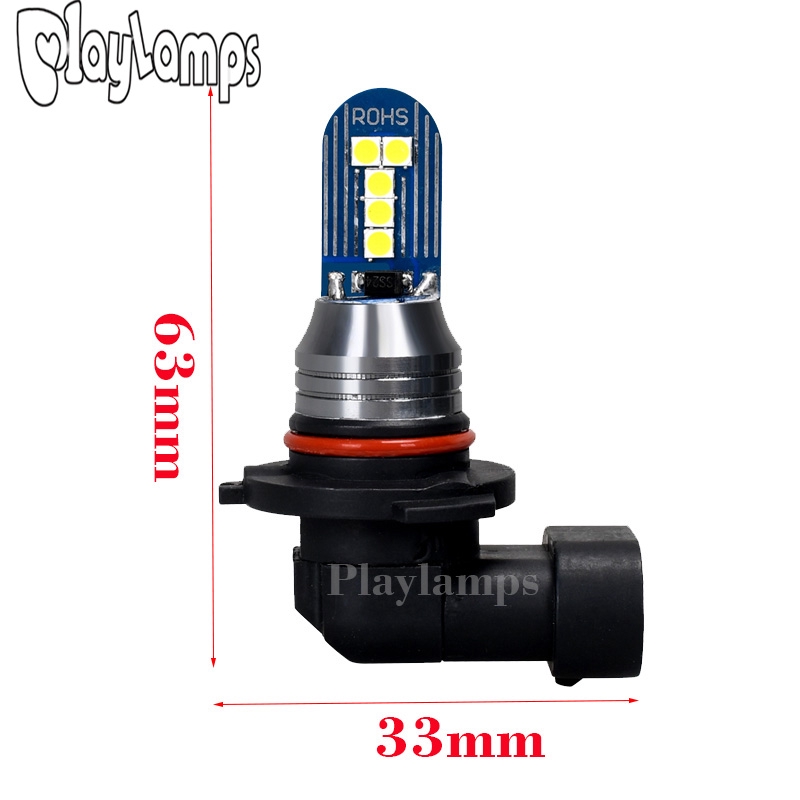 1 Đèn Pha Led Xanh Lá Cây 9005 9006 3030 H16 H11 H4 H5 8w 9v-60v Siêu Sáng Cho Xe Hơi, Xe Máy