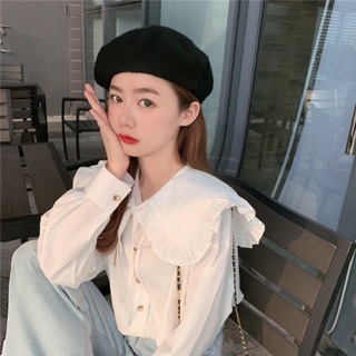 [ORDER] ÁO KIỂU SƠ MI CỔ BÈO ULZZANG 7-15DAYS