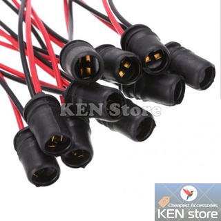 Chuôi gắn bóng đèn chân T10 W5W dùng cho ô tô xe máy