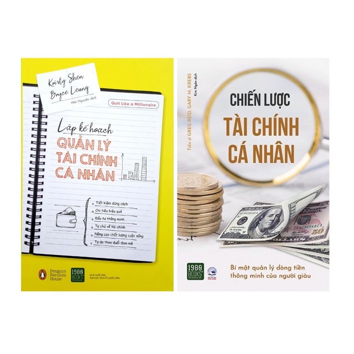 Sách - Combo 2 cuốn Lập kế hoạch quản lý tài chính cá nhân + Chiến lược tài chính cá nhân + tặng bookmark