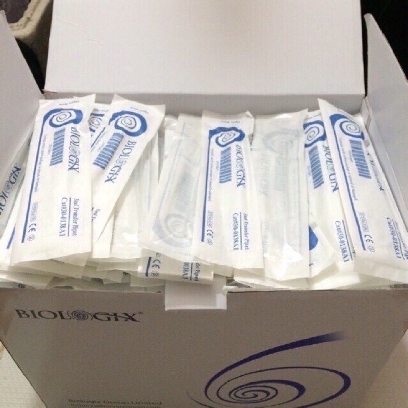 Ống Bón Sữa cho Bé Pipet Biologix hàng Mỹ 100% nhựa dẻo tinh chất