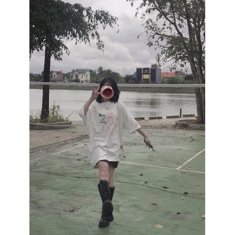 [Xả Kho 04]Áo Thun Tay Lỡ Nam Nữ Freesize Phông Form Rộng Cổ Tròn Dáng Unisex, Mặc Lớp, Nhóm, Cặp In Hình Hoạ Tiết Hot