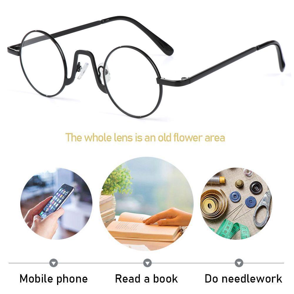 ROSE Kính Đọc Sách Gọng Kim Loại Chống Mỏi Mắt
