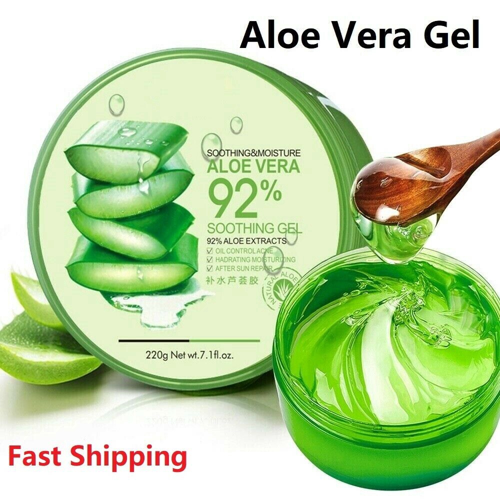 Gel Nha Đam Tự Nhiên 220g Dưỡng Ẩm Chăm Sóc Da Cháy Nắng