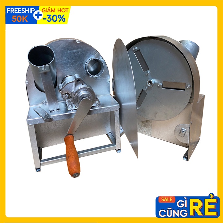 Máy Thái Hành Tỏi - Máy Thái Hành Xả Hàng Loại 1 Có Nắp