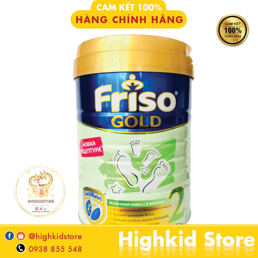 Sữa Friso Gold Nga số 2 - 800g (Chính hãng)