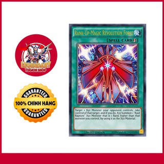 [Thẻ Bài Yugioh Chính Hãng] Rank-Up-Magic Revolution Force