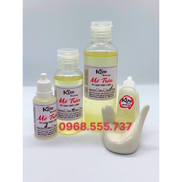 Mỡ trăn nguyên chất Triệt lông 20ml