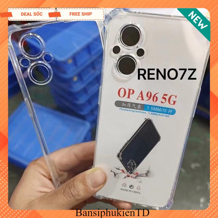 Ốp trong chống sốc Oppo Reno 7 , Reno 7Z , A76/ A36 4 cạnh chống sốc