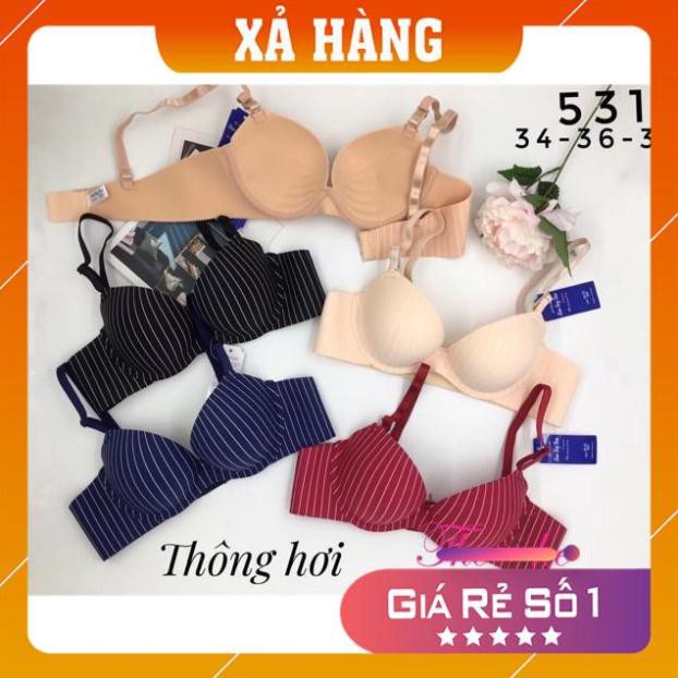 [Giá huỷ diệt] Áo Lót Đúc Su Kẻ Thông Hơi 531z. | BigBuy360 - bigbuy360.vn
