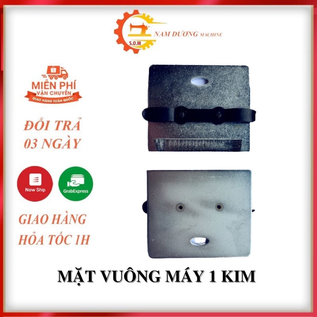 Mặt vuông máy may 1 kim công nghiệp