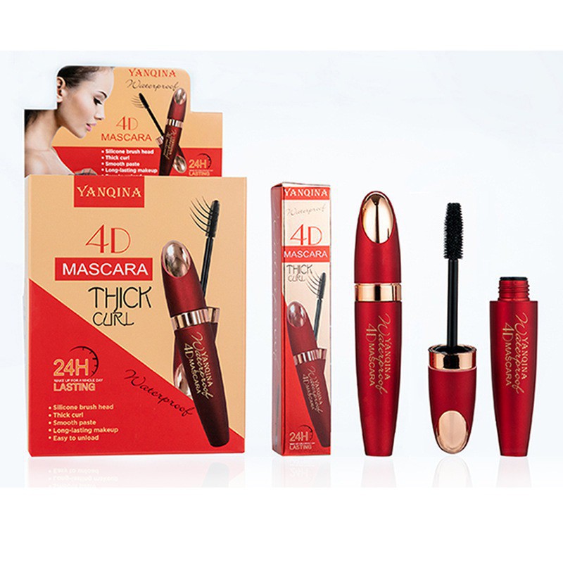 [Hàng mới về] Mascara YANQINA chống thấm nước lâu phai hiệu quả