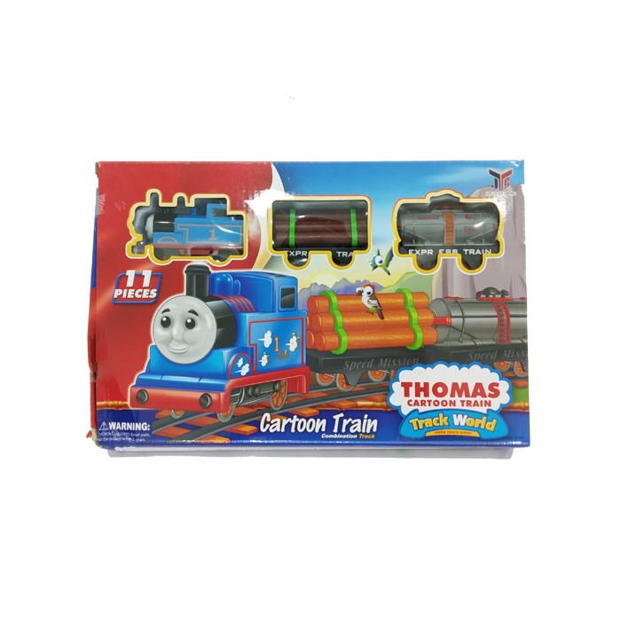 Bộ 11 Mô Hình Tàu Lửa Hoạt Hình Thomas (233b-2)