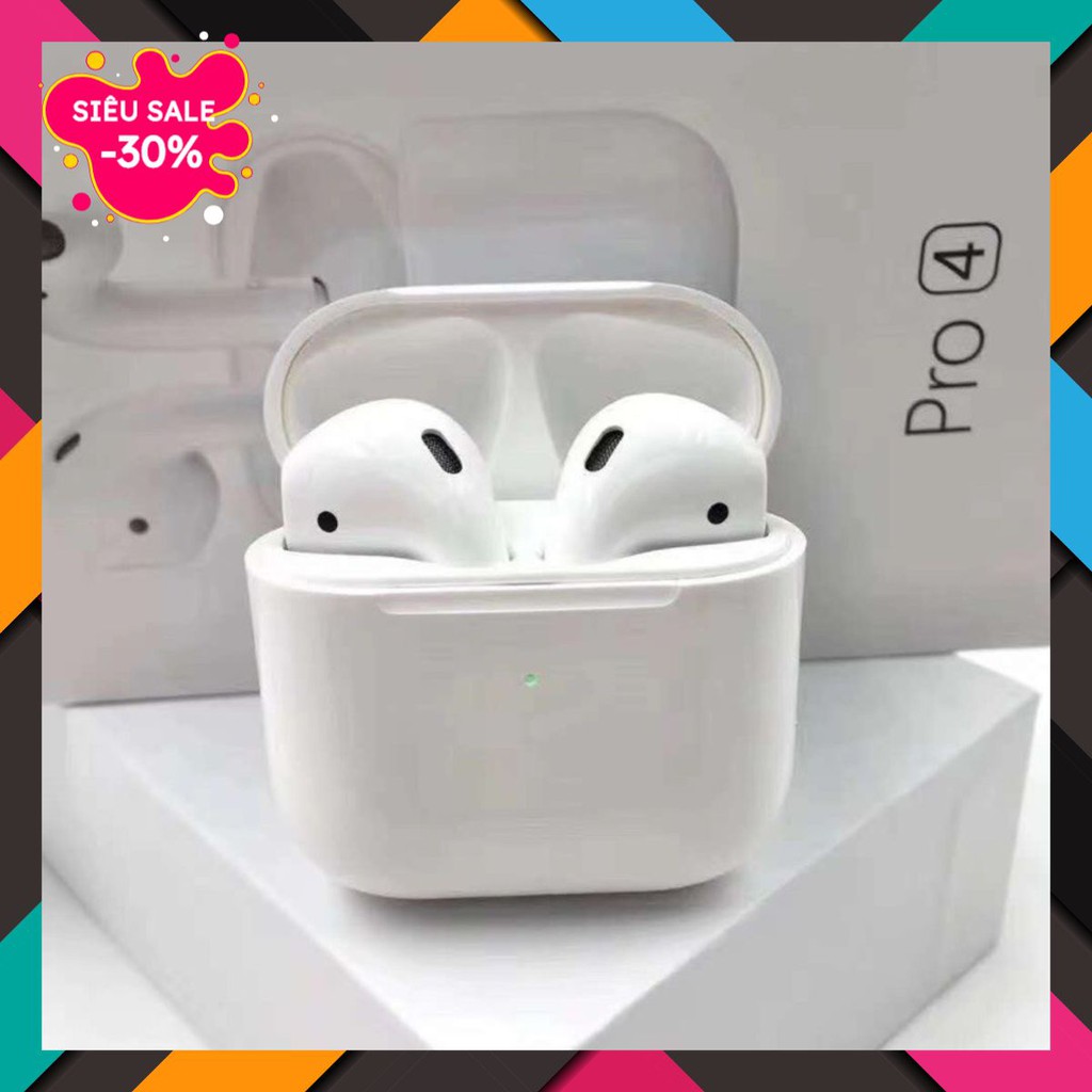 Tai nghe Bluetooth Không Dây Pro 4 Nhét Tai, Đẹp như Airpod Pro KING.SHOP.20 | BigBuy360 - bigbuy360.vn