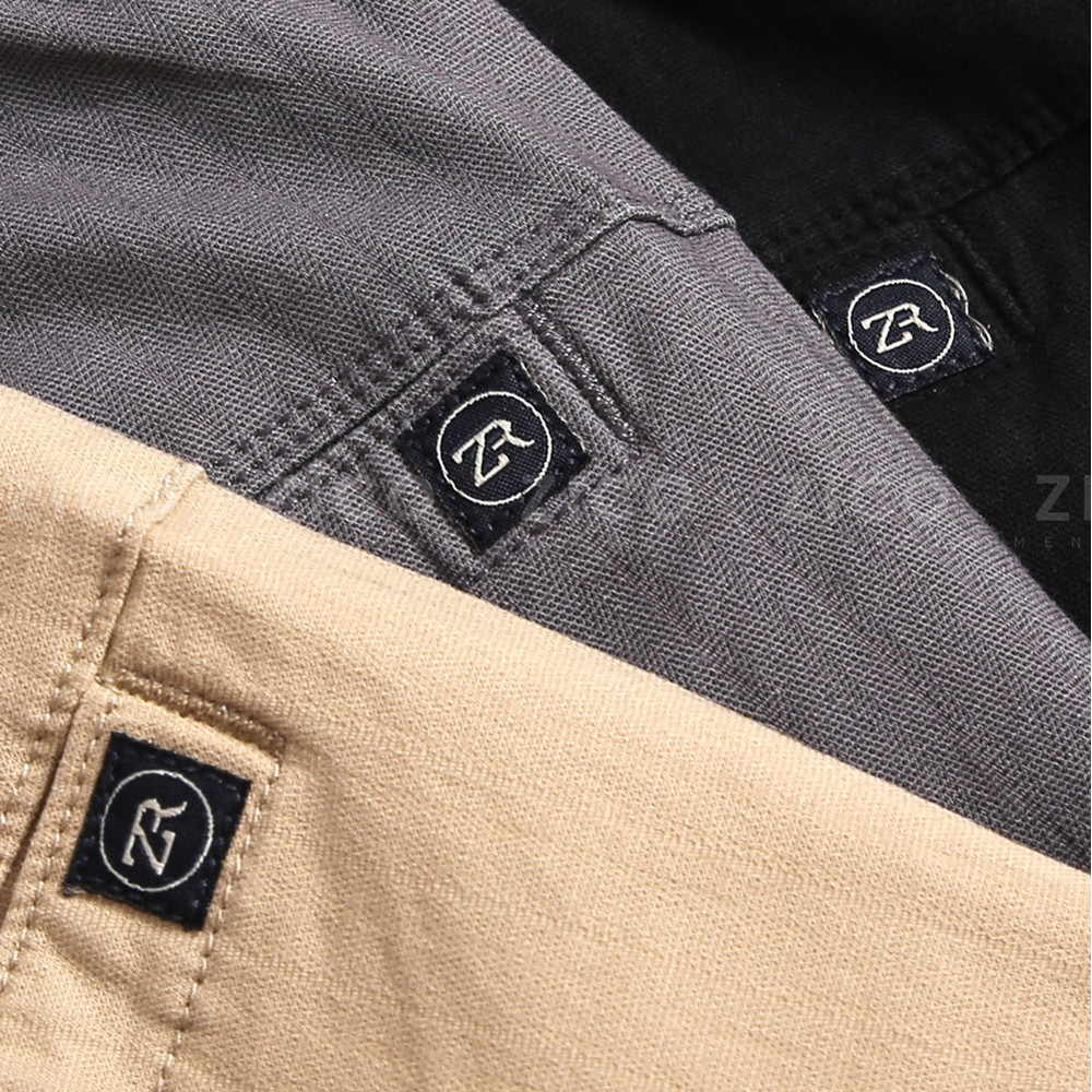 Quần short kaki nam ZICO MENSWEAR kiểu dáng trẻ trung - Chất liệu kaki cao cấp, lưng thun co dãn - ZR02