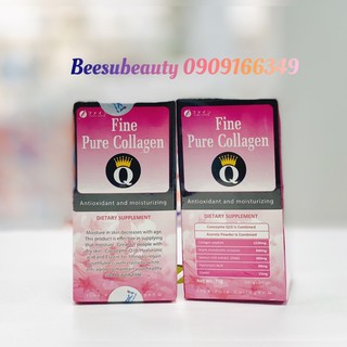 Fine Pure Collagen Q Hỗ Trợ  Đẹp Da ,Chống Lõa Hóa Da 375 viên