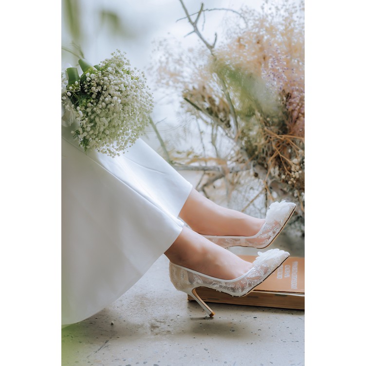 Giày cưới - Giày cô dâu - SCARLETT gót nhọn 9cm