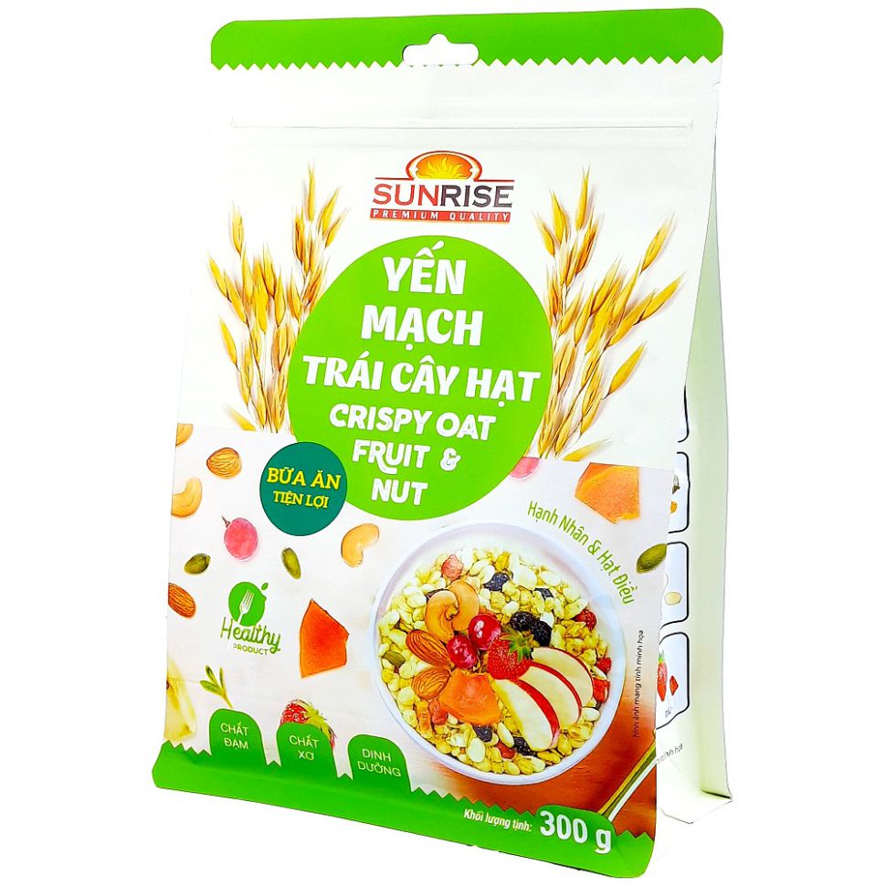 YẾN MẠCH NGŨ CỐC TRÁI CÂY SUNRISE 300G