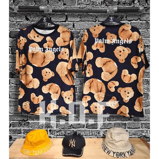 [UNISEX] - Áo thun Gấu Palm Angels [Form rộng]  [SIÊU RẺ]