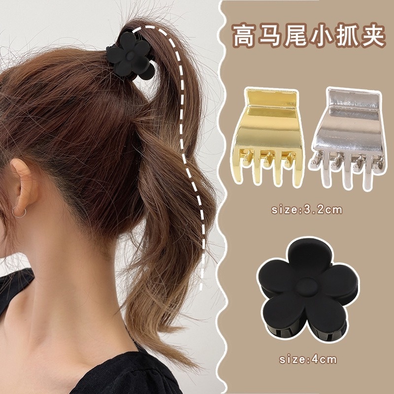 Set 3 Kẹp Tóc Hoa Nhỏ Xinh Xắn Thời Trang Hàn Quốc Cho Bé Gái