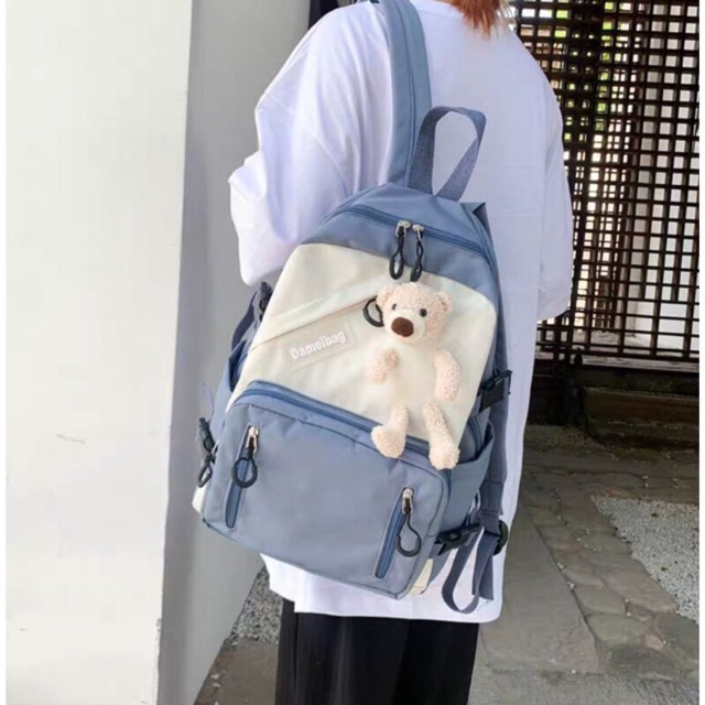 BALO NỮ THỜI TRANG HÀN QUỐC CHÚ GẤU DAMEIBAG