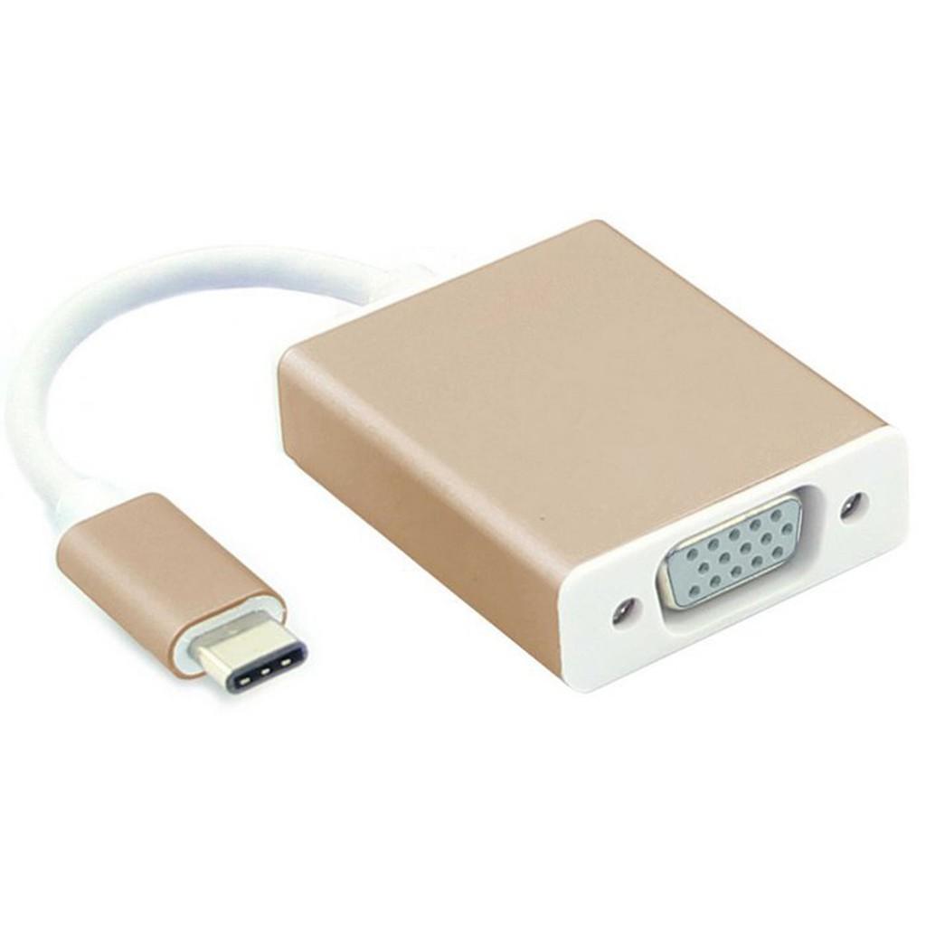 Cáp Chuyển Type-C ra Vga, Type-c To Vga- Full HD