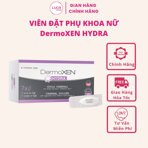 DermoXEN HYDRA - Dưỡng ẩm, làm mềm da, giảm khô hạn kéo dài - Luca Store