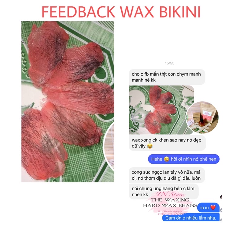 SÁP WAX LÔNG NHẬP KHẨU