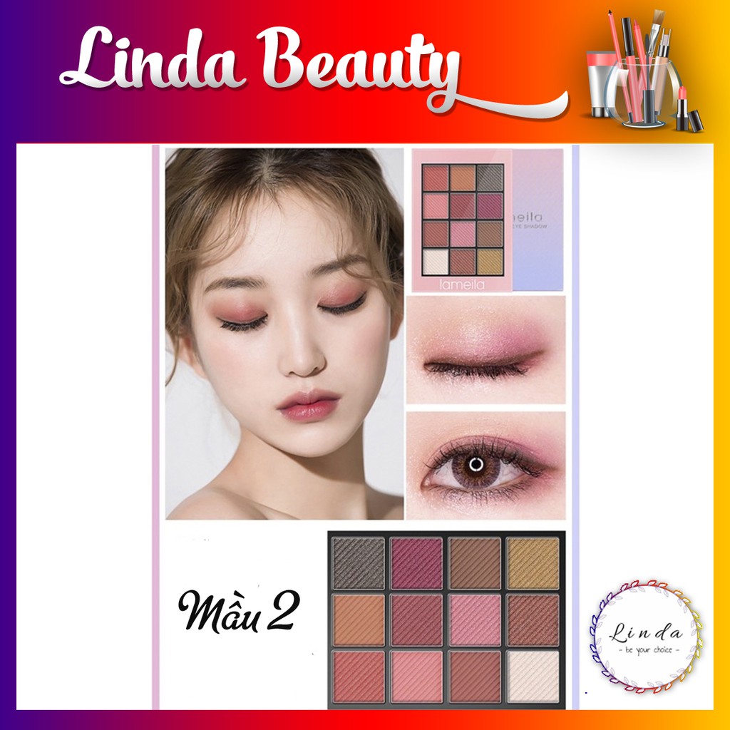 Bảng phấn mắt 12 Ô Lameila Color School Hàng nội địa Trung | BigBuy360 - bigbuy360.vn