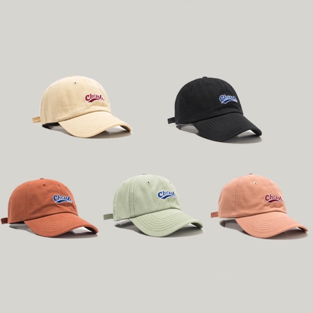 Mũ Lưỡi Trai Cotton Mềm Mại In Chữ Kiểu Nhật Bản Thời Trang Mùa Hè Cho Nam Và Nữ