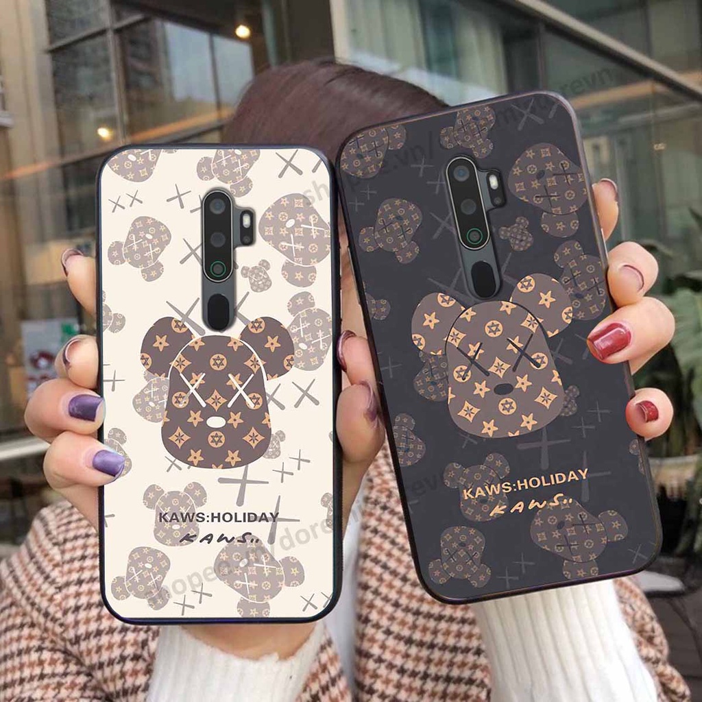 Ốp Oppo A5 2020 / A9 2020 thể thao, bear brick, ốp lưng dẻo thời trang bền đẹp