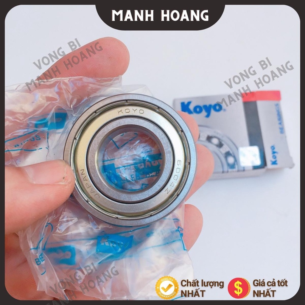 Vòng bi, bạc đạn 6000, 6001, 6002, 6003, 6004 ZZCM KOYO - Hàng tốt, chất lượng cao -Vòng Bi Mạnh Hoàng