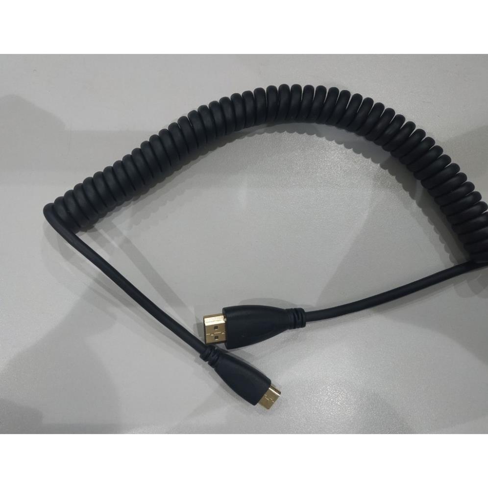 Dây cáp HDMI to Mini HDMI dạng lò xo xoắn