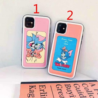 Ốp lưng iphone 11 11 pro 11 pro max cat và mouse soft tpu