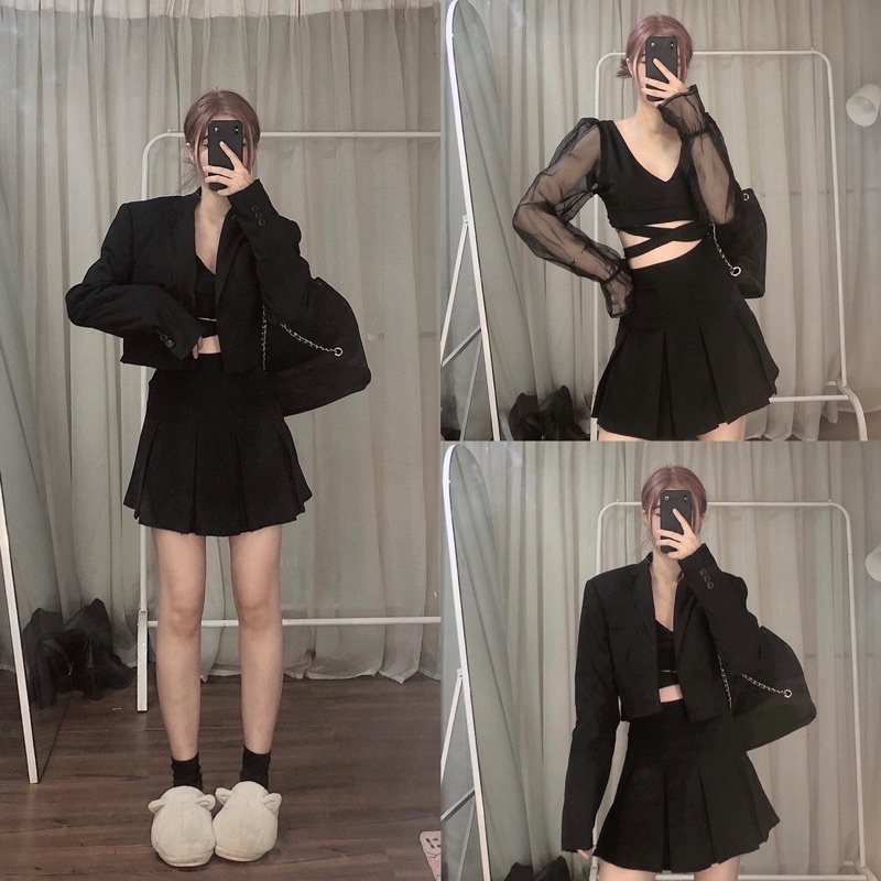 SET VEST CHẤT SIÊU DÀY ĐẸP CHUẨN FORM HÀN QUỐC
