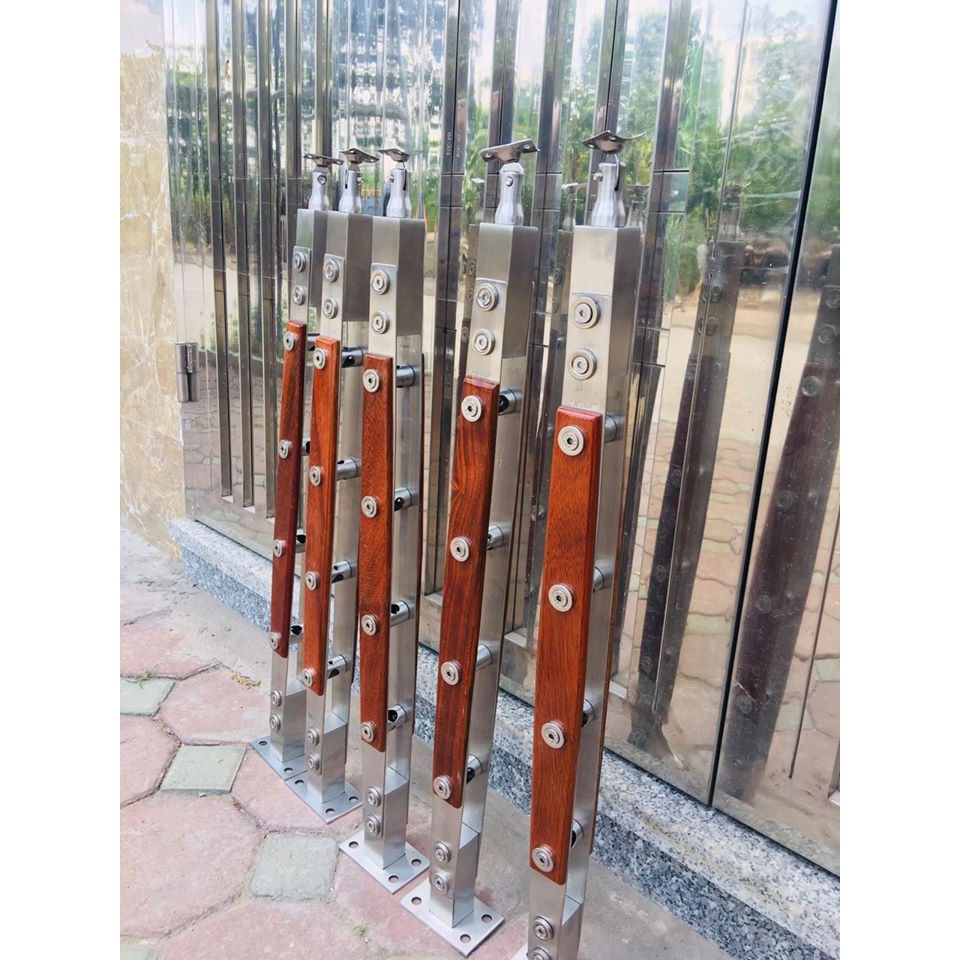 TRỤ SỎ INOX MÁ GỖ LIM ⚡FreeShip⚡NAM PHI TRỤ SỎ INOX SIÊU HOT