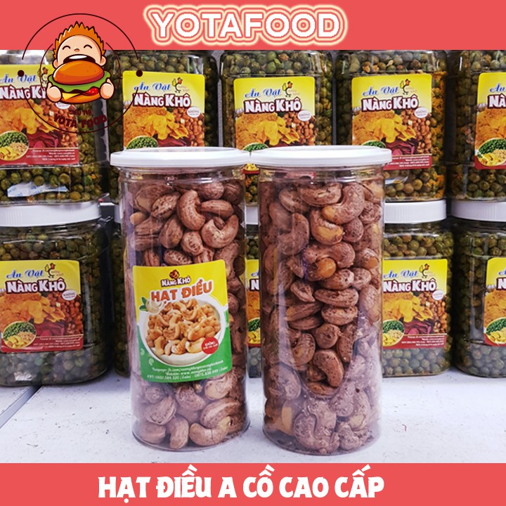 [Mã GROSALEHOT giảm 8% đơn 250K] Hạt điều rang muối a cồ xuất khẩu cao cấp ( ~ 380 hạt/kg , Giòn ngon ) | Yotafood | BigBuy360 - bigbuy360.vn