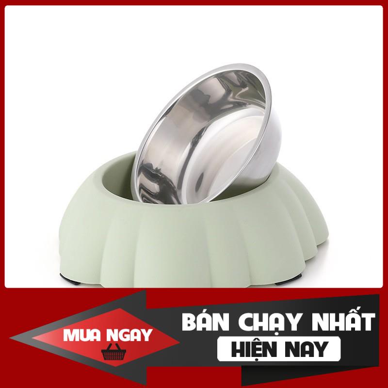 [❌GIÁ SỈ❌] Bát Ăn Dành Cho Chó Mèo Hình Hoa – Mã BABS87 0 ❤️