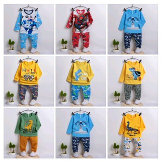 💥MỚI💥Bộ cotton xuất Hàn bé trai hàng Quảng Châu size nhí