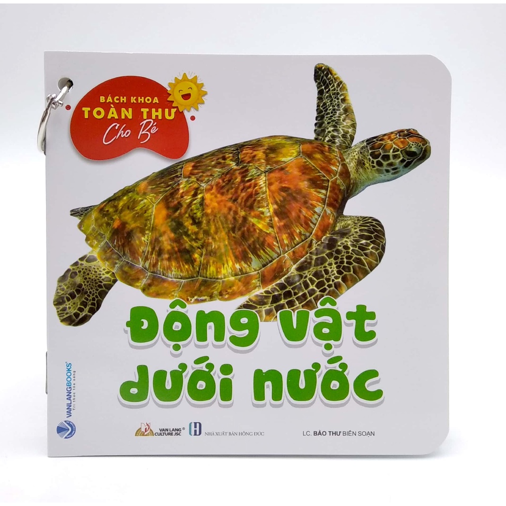 Sách Bộ Bách Khoa Toàn Thư Cho Bé - Động Vật Dưới Nước