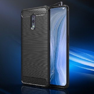 Ốp lưng chống sốc vân kim loại cho Oppo Reno hiệu Likgus (bảo vệ toàn diện, siêu mềm mịn) - Hàng chính hãng