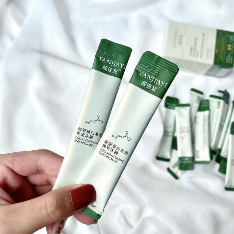 MẶT NẠ NGỦ THẠCH COLAGEN GIÚP NÂNG CƠ_CĂNG BÓNG_BỔ SUNG Colagen Cho Da