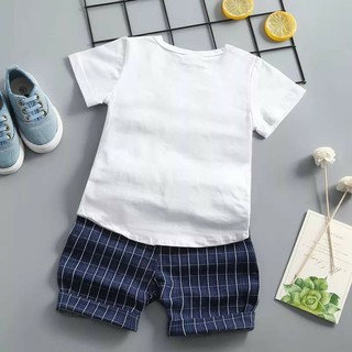 Đồ bộ cà vạt cho bé trai (kèm ảnh thật)